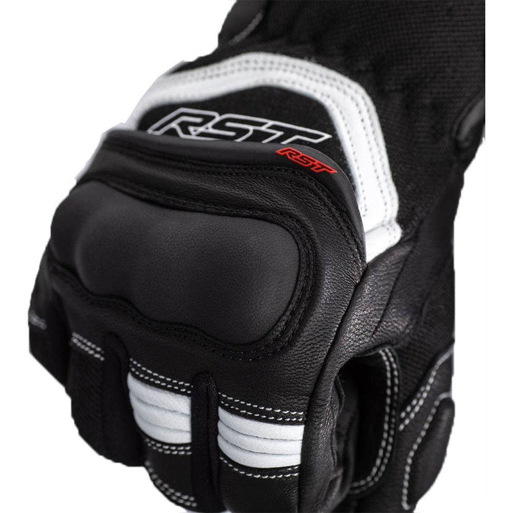 RST Urban Air 3 Mesh CE Gloves Black / White - FREE UK Shipping, FREE 365 Day Returns | Moto Central