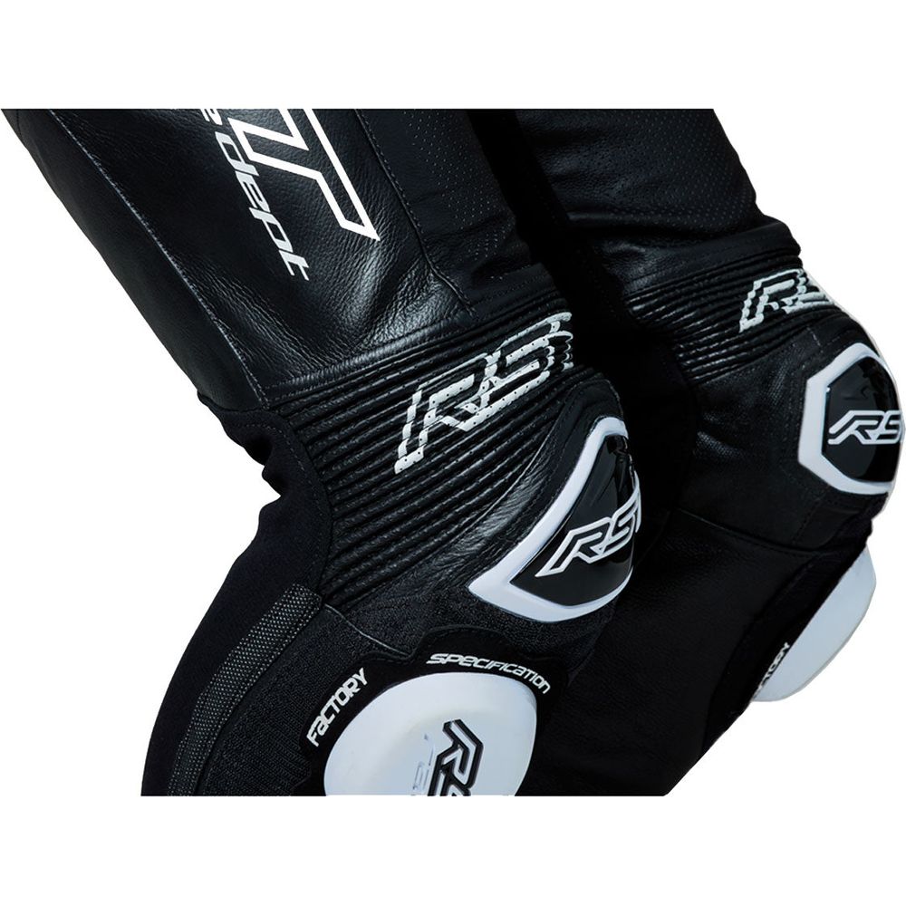 RST V4.1 Evo Kangaroo Airbag Leather Suit Black / Black