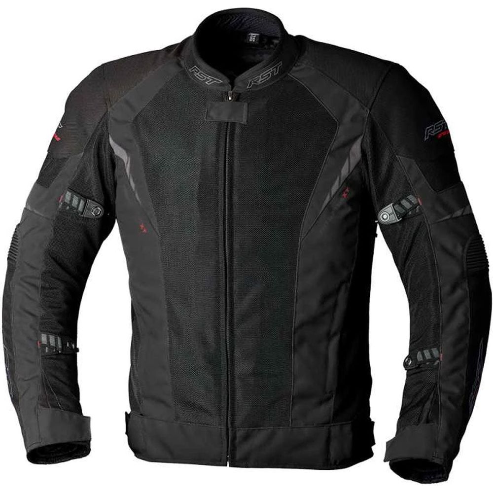 RST Pro Series Ventilator XT CE Textile Jacket Black / Black