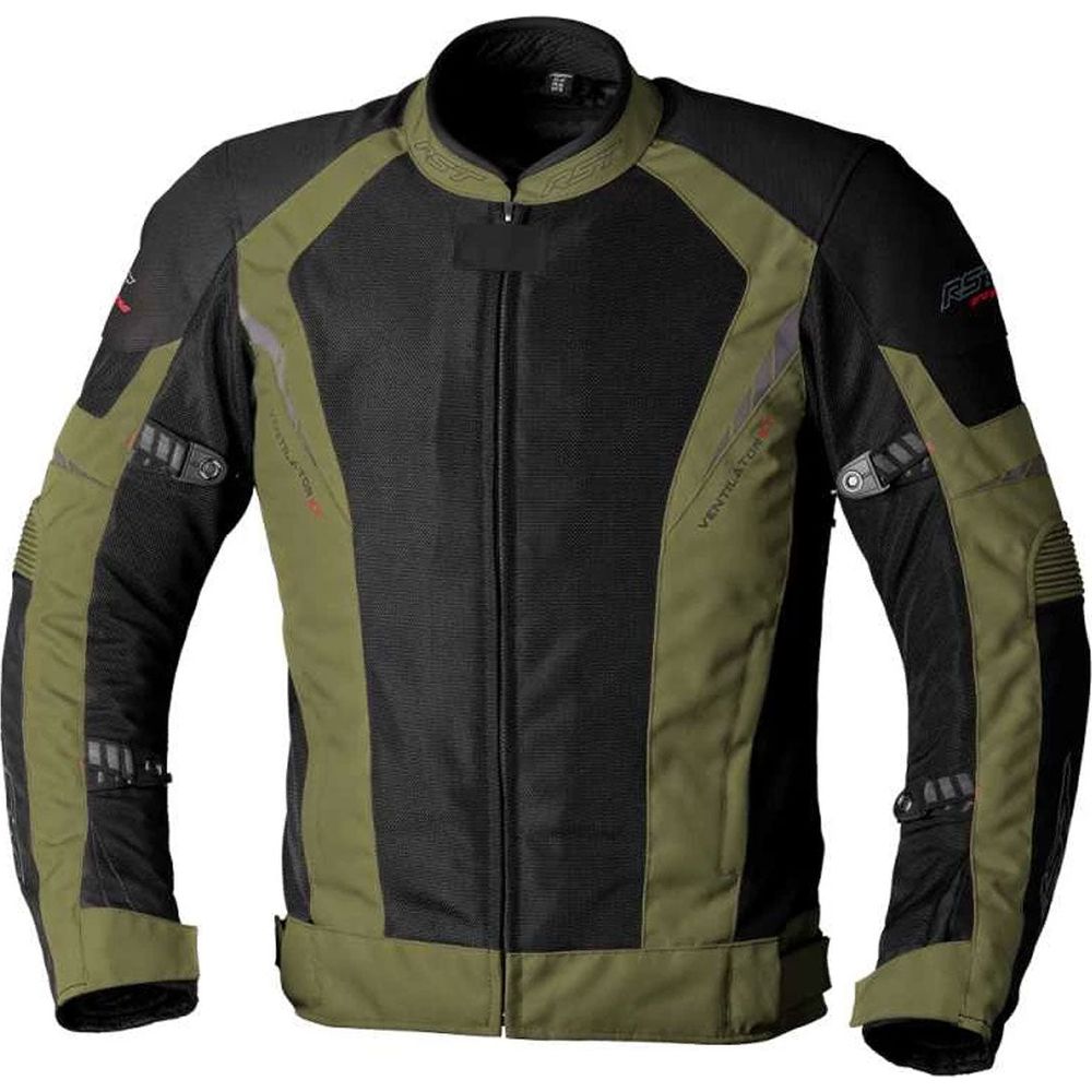 RST Pro Series Ventilator XT CE Textile Jacket Green / Black