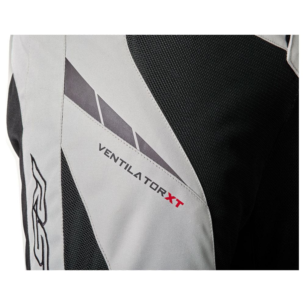 RST Pro Series Ventilator XT CE Textile Jeans Silver / Black - FREE UK Shipping, FREE 365 Day Returns | Moto Central