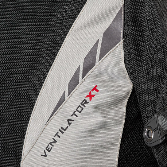 RST Pro Series Ventilator XT CE Textile Jacket Silver / Black - FREE UK Shipping, FREE 365 Day Returns | Moto Central