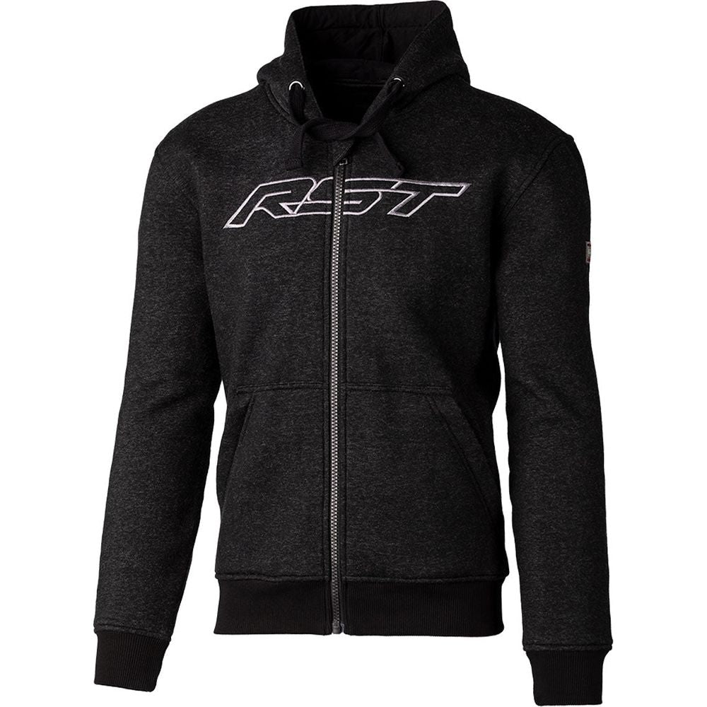 RST X Kevlar Zip CE Hoodie Black / Grey