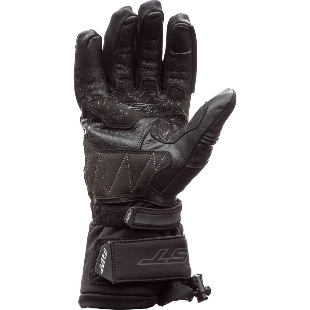 RST Atlas CE Waterproof Gloves Black  - FREE UK Shipping, FREE 365 Day Returns | Moto Central