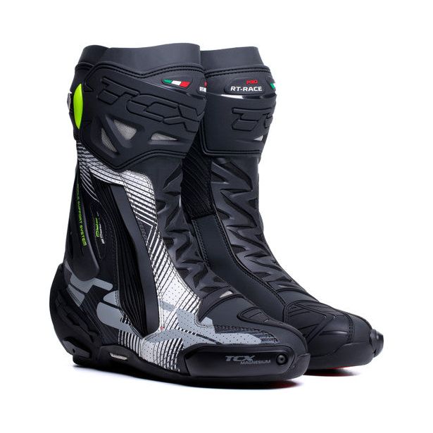 TCX RT Race Pro Air Boots Black / White / Grey