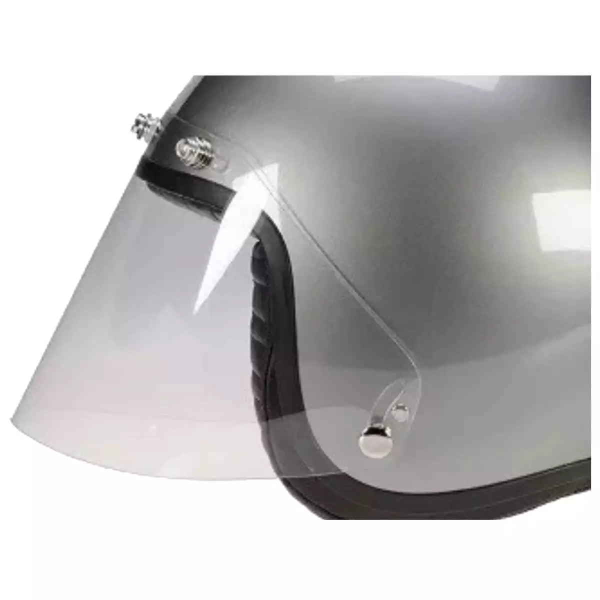 Davida BHV Wrapround 5 Press Studs Visor Clear For Jet Helmets  - FREE UK Shipping, FREE 365 Day Returns | Moto Central