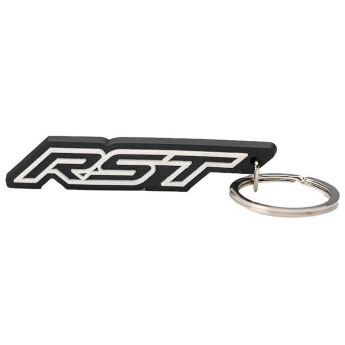 RST Logo Keyring Black