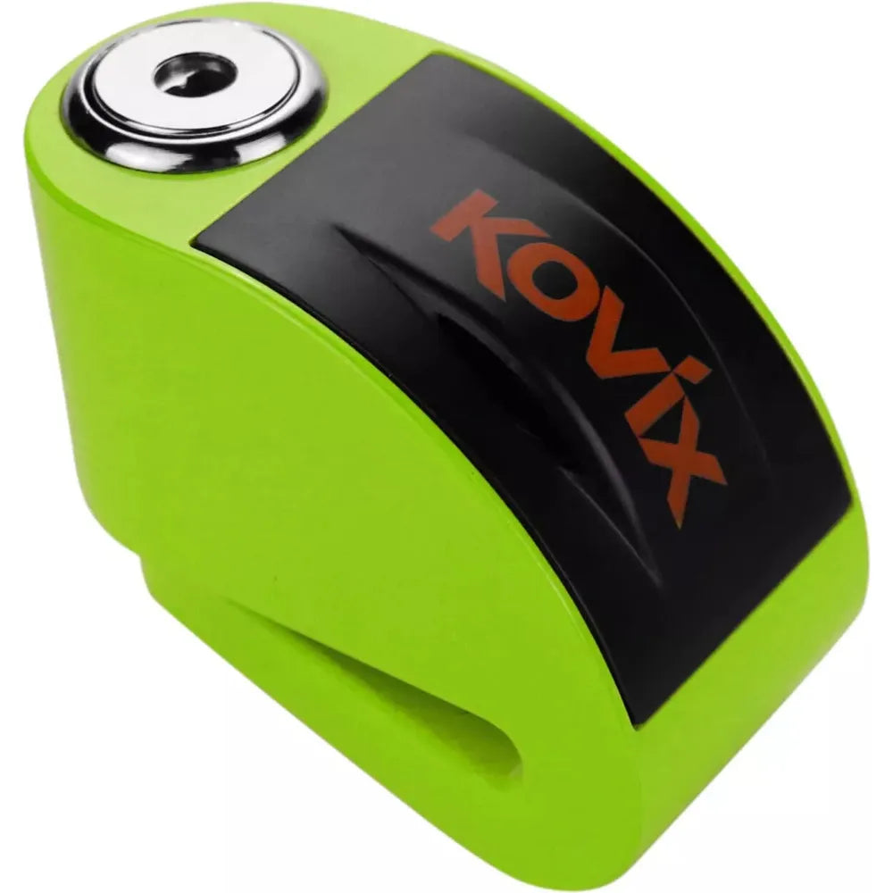 Kovix KT6 Alarmed Disc Lock 6mm Fluo Green