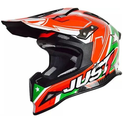 Just1 J12 Carbon MX Helmet Aster Italy