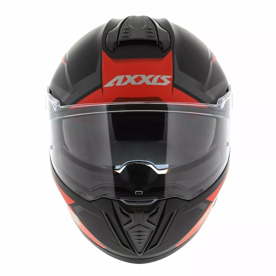 Axxis Hawk Evo SV Ixil B15 Full Face Helmet Matt Red