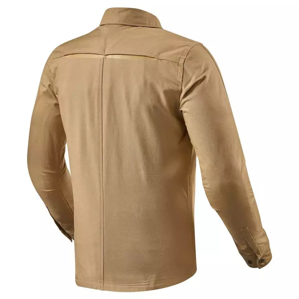 Revit Worker Protective Riding Overshirt Sand - FREE UK Shipping, FREE 365 Day Returns | Moto Central