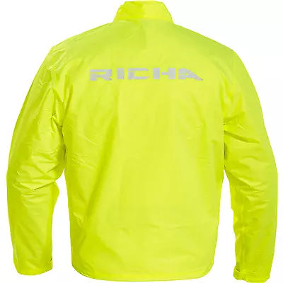 Richa Full Fluo Over Jacket Yellow - FREE UK Shipping, FREE 365 Day Returns | Moto Central