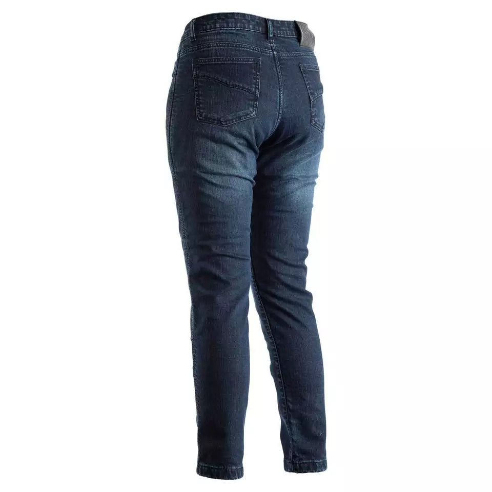 RST X Aramid Fibre Metropolitan CE Ladies Riding Denim Jeans Blue - FREE UK Shipping, FREE 365 Day Returns | Moto Central