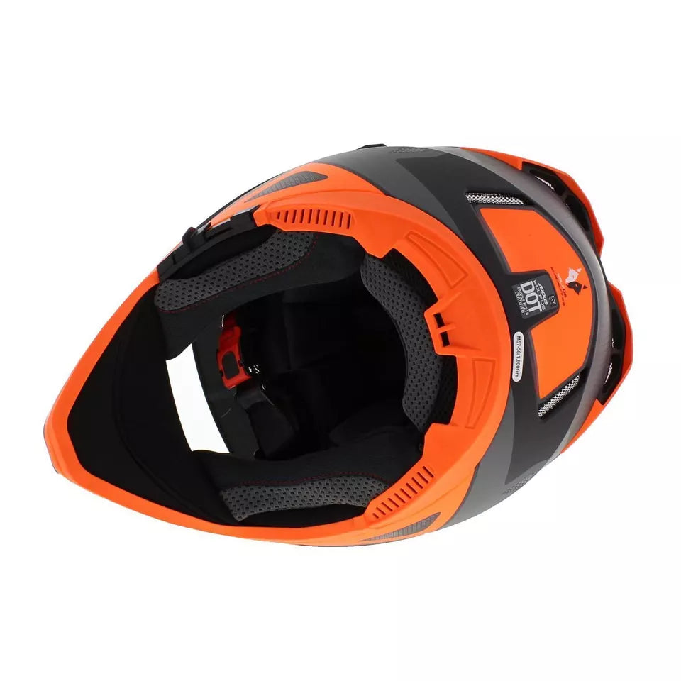 Axxis Wolf DS Roadrunner B4 Adventure Helmet Matt Orange  - FREE UK Shipping, FREE 365 Day Returns | Moto Central