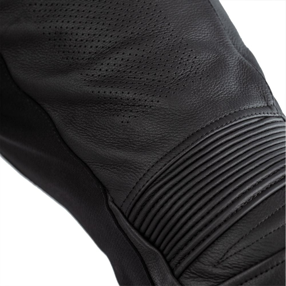 RST Sabre CE Leather Trouser Black / Black - FREE UK Shipping, FREE 365 Day Returns | Moto Central