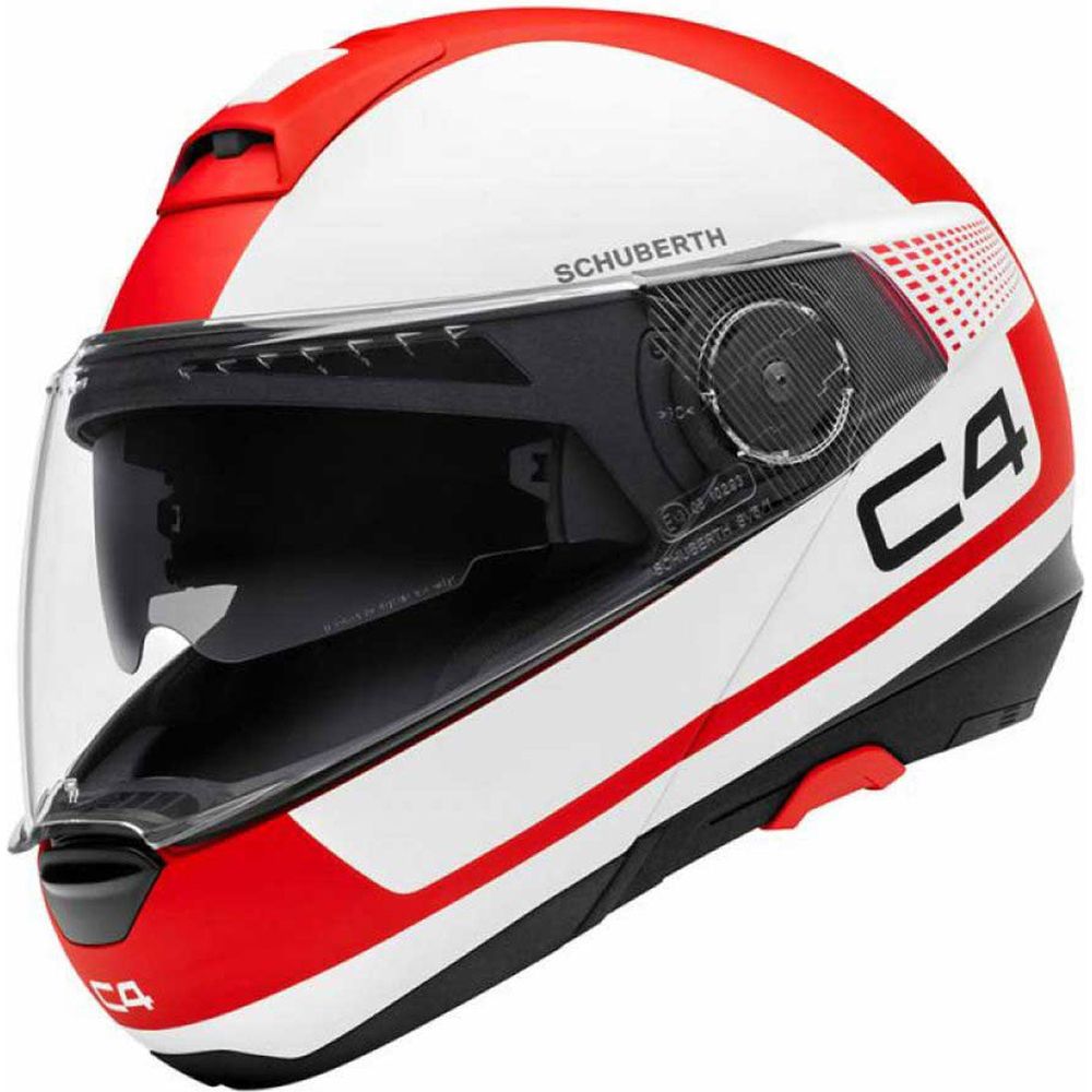 Schuberth C4 Flip Up Helmet Legacy Red