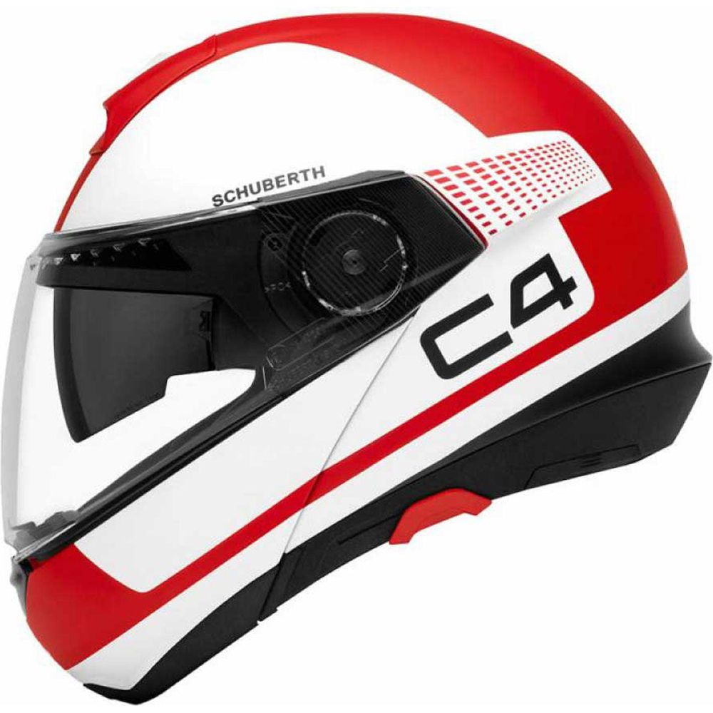 Schuberth C4 Flip Up Helmet Legacy Red