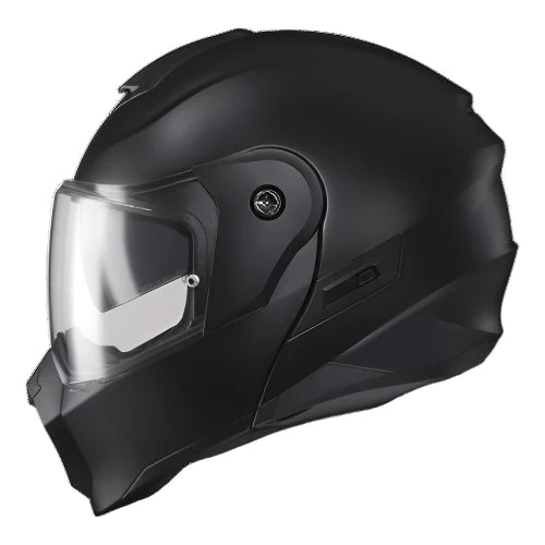 HJC C80 Flip-Up Helmet Matt Black - FREE UK Shipping, FREE 365 Day Returns | Moto Central