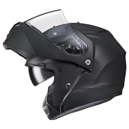 HJC C91N Flip-Up Helmet Matt Black  - FREE UK Delivery - Moto Central