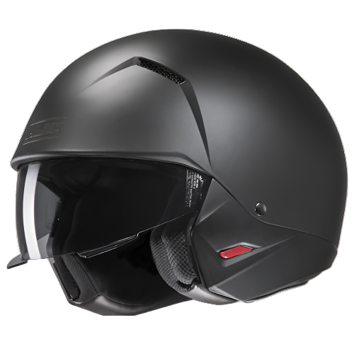 HJC I20 Open Face Helmet Matt Black  - FREE UK Shipping, FREE 365 Day Returns | Moto Central