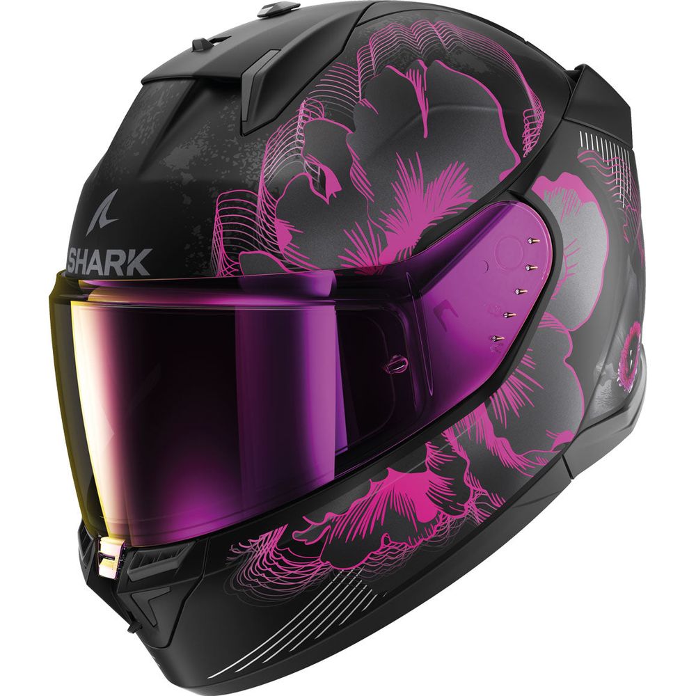 Shark D-Skwal 3 Full Face Helmet Mayfer Black / Anthracite / Violet