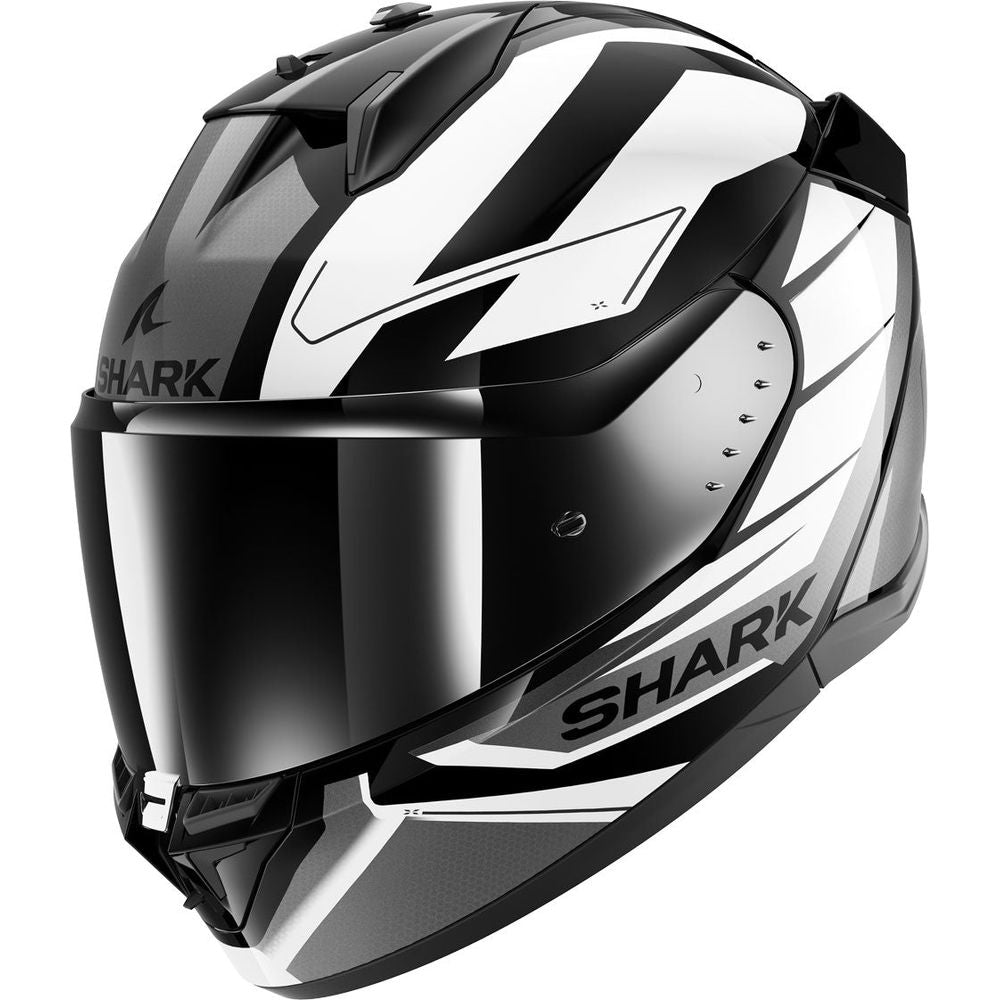 Shark D-Skwal 3 Full Face Helmet Sizler Black / Grey / White - FREE UK Shipping, FREE 365 Day Returns | Moto Central