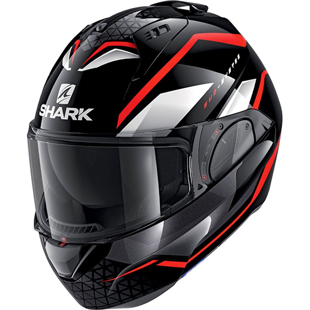 Shark Evo ES Yari Full Face Helmet Black / Red / White