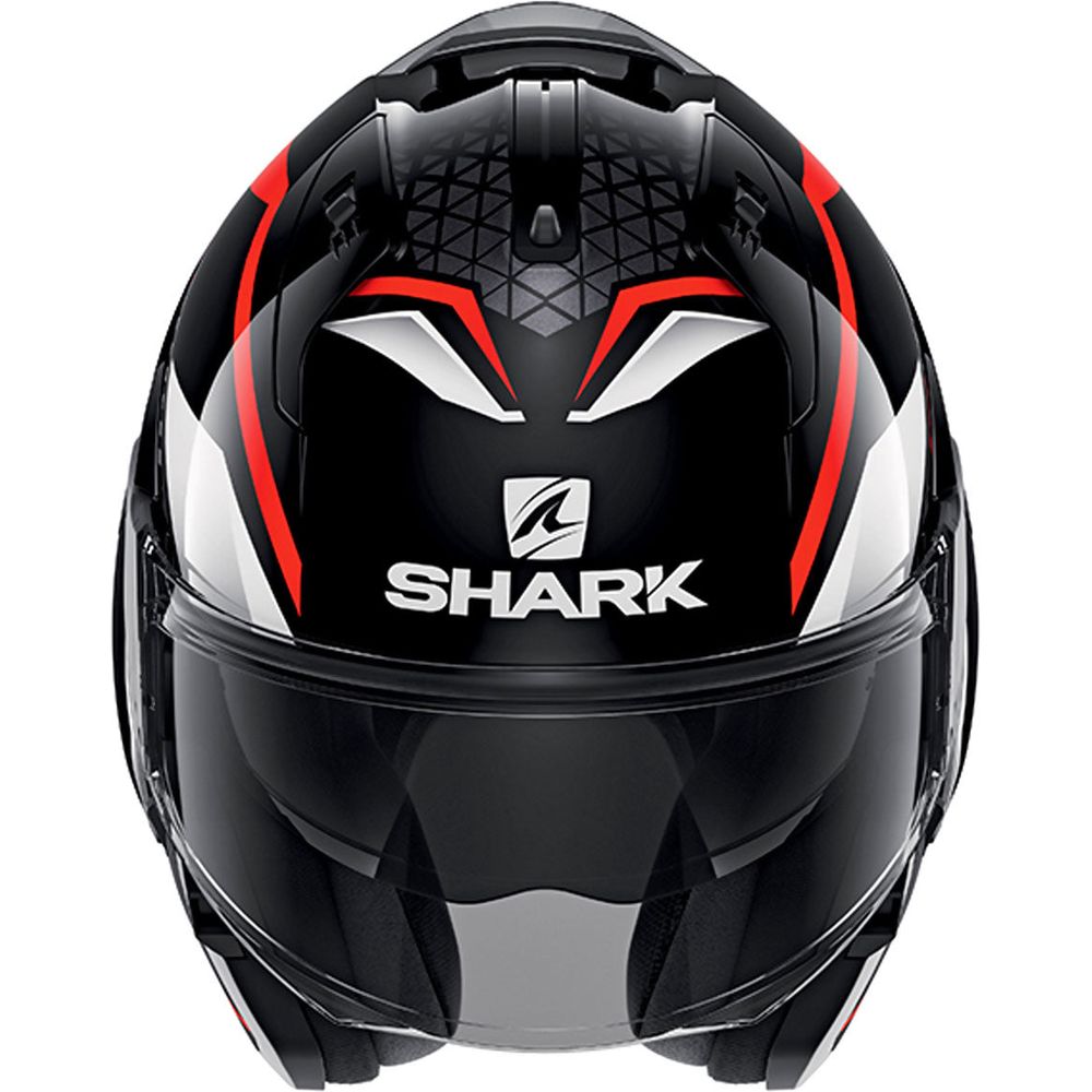 Shark Evo ES Yari Full Face Helmet Black / Red / White - FREE UK Shipping, FREE 365 Day Returns | Moto Central