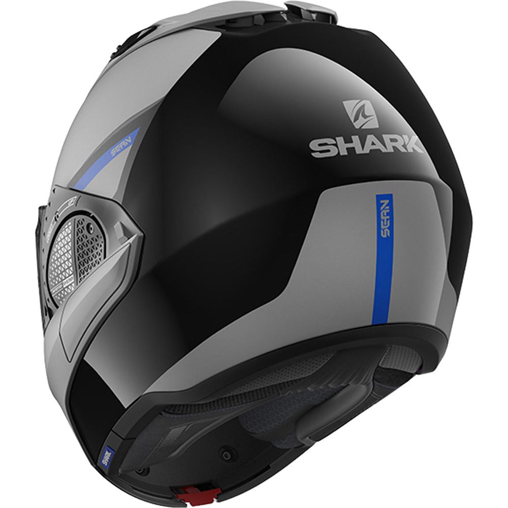 Shark Evo GT Sean Full Face Helmet Black / Silver / Blue