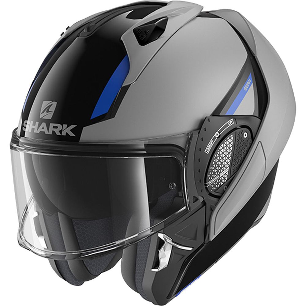 Shark Evo GT Sean Full Face Helmet Black / Silver / Blue