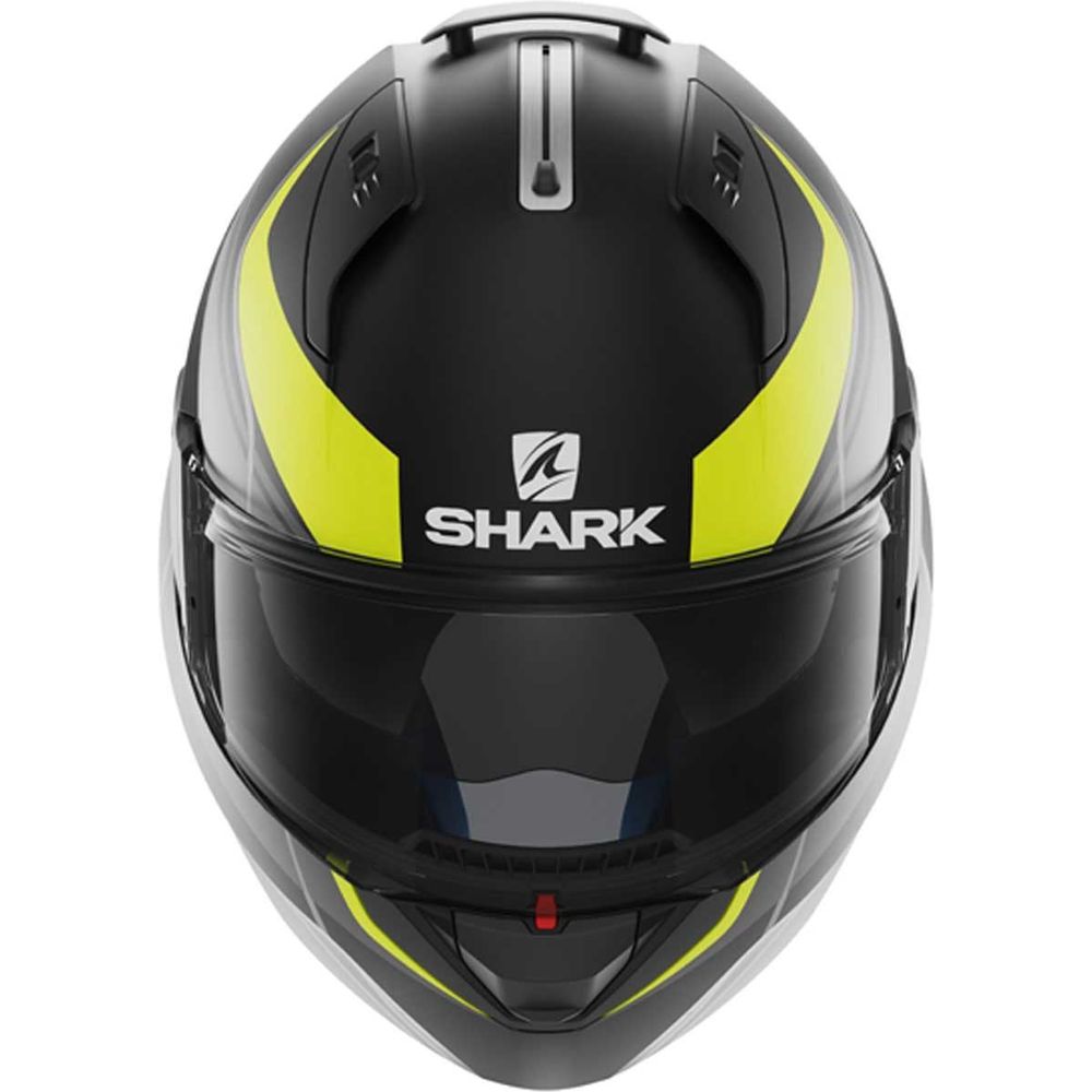 Shark Evo One Krono Full Face Helmet Black / Yellow / White