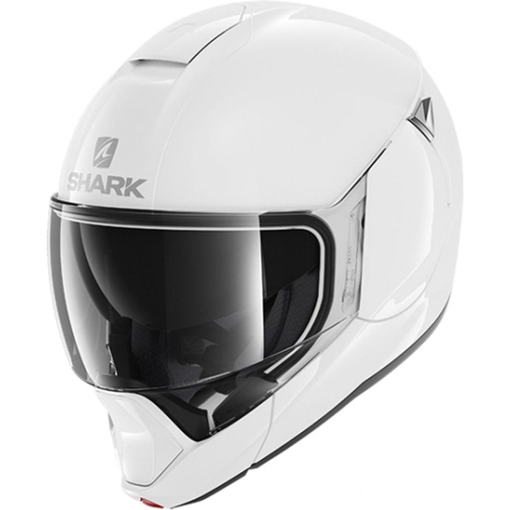 Shark Evojet Blank Full Face Helmet White