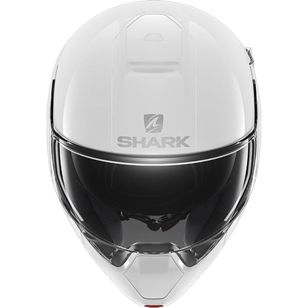 Shark Evojet Blank Full Face Helmet White - FREE UK Shipping, FREE 365 Day Returns | Moto Central