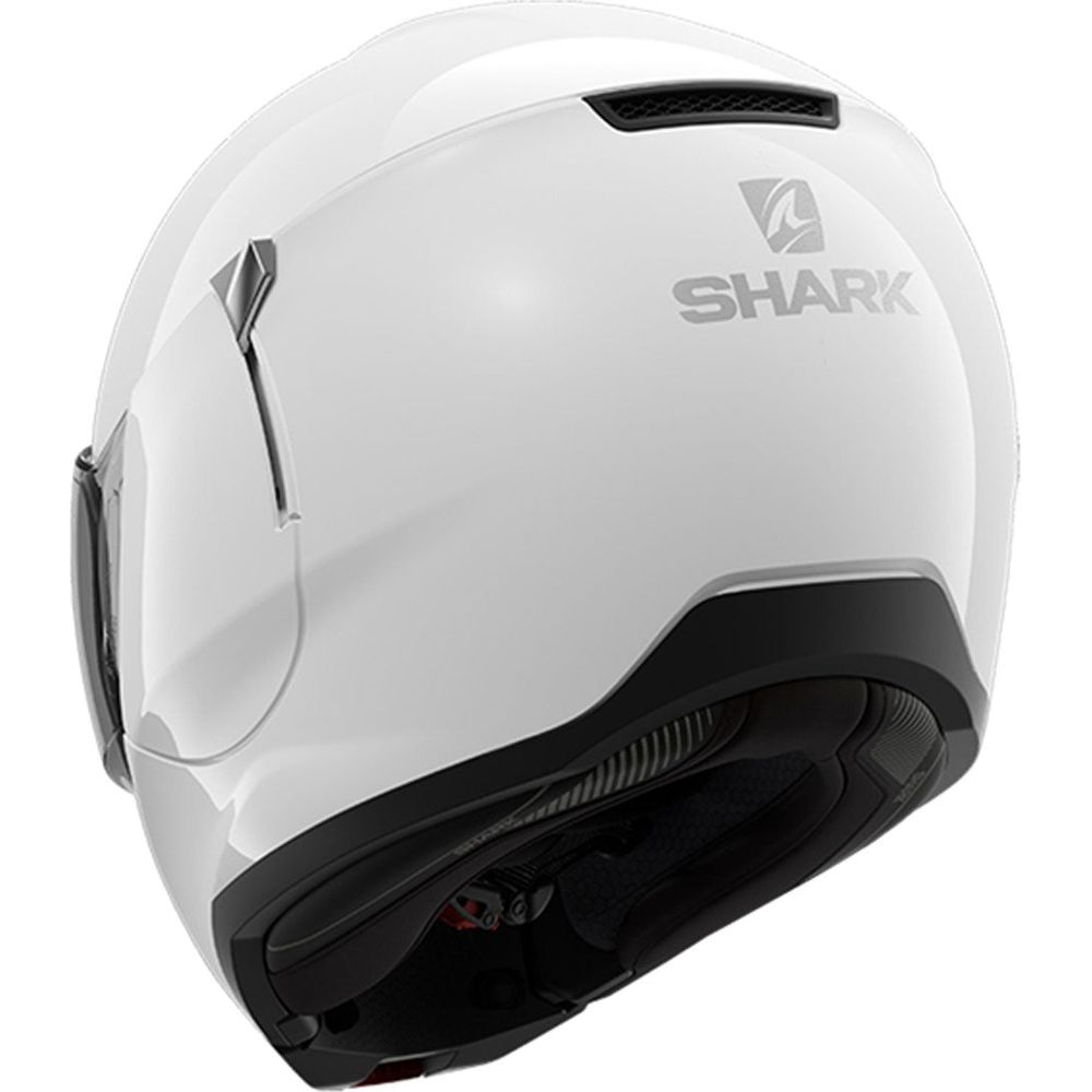 Shark Evojet Blank Full Face Helmet White - FREE UK Shipping, FREE 365 Day Returns | Moto Central