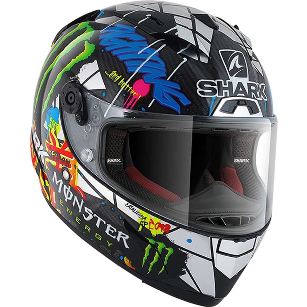 Shark Race R Pro GP Lorenzo Catalunya DUG Full Face Helmet - FREE UK Shipping, FREE 365 Day Returns | Moto Central