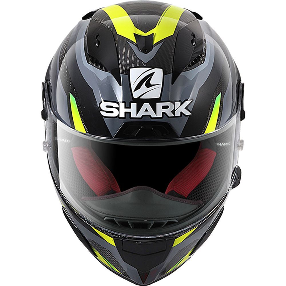 Shark Race R Pro Carbon Full Face Helmet Aspy Carbon / Anthracite / Yellow