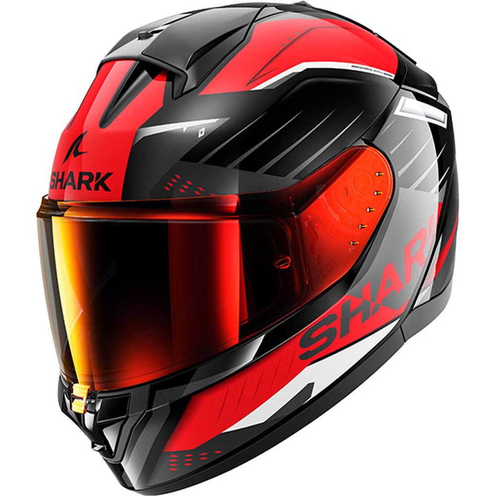 Shark Ridill 2 Full Face Helmet Bersek Black / Red / Anthracite