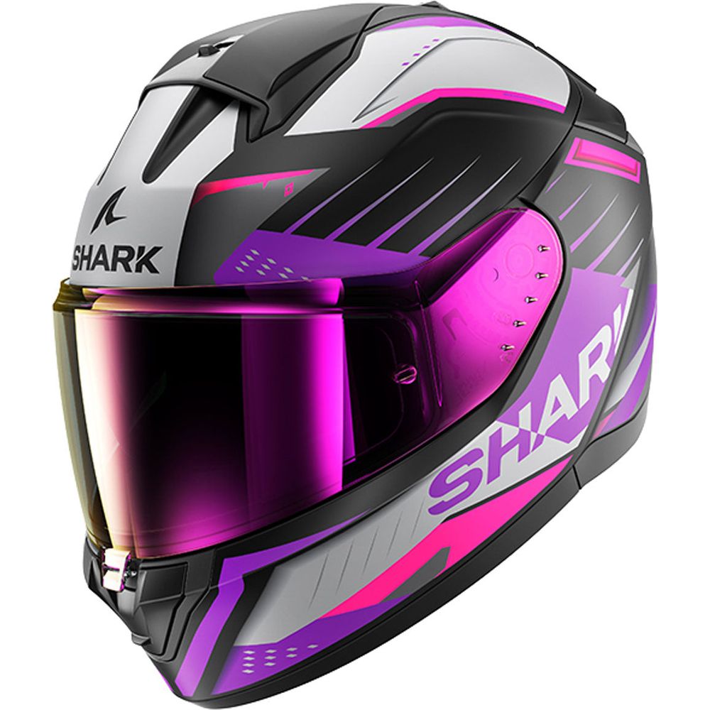 Shark Ridill 2 Full Face Helmet Bersek Black / Violet / Pink