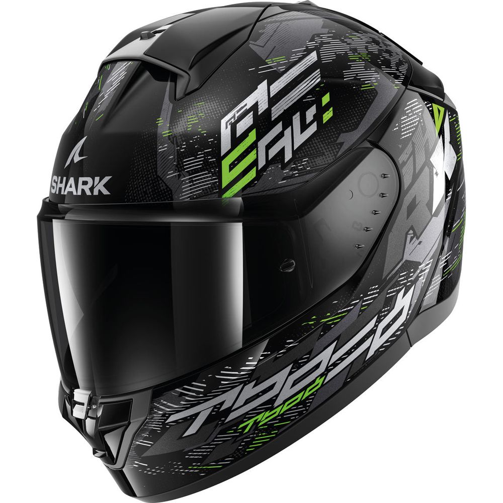 Shark Ridill 2 Full Face Helmet Molokai Black / Silver / Green