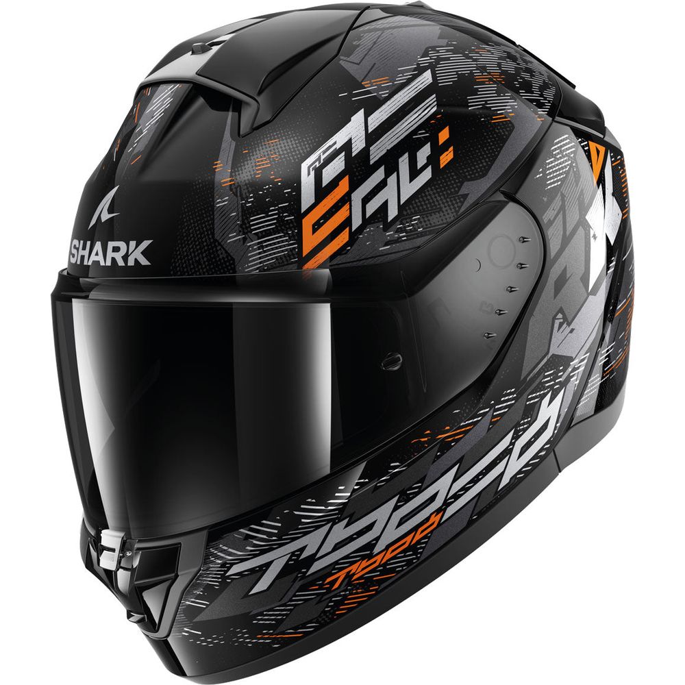 Shark Ridill 2 Full Face Helmet Molokai Black / Silver / Orange