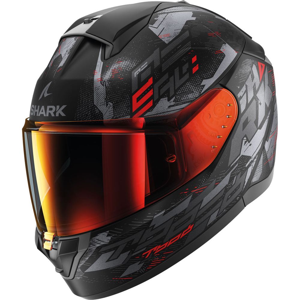 Shark Ridill 2 Full Face Helmet Molokai Black / Anthracite / Red