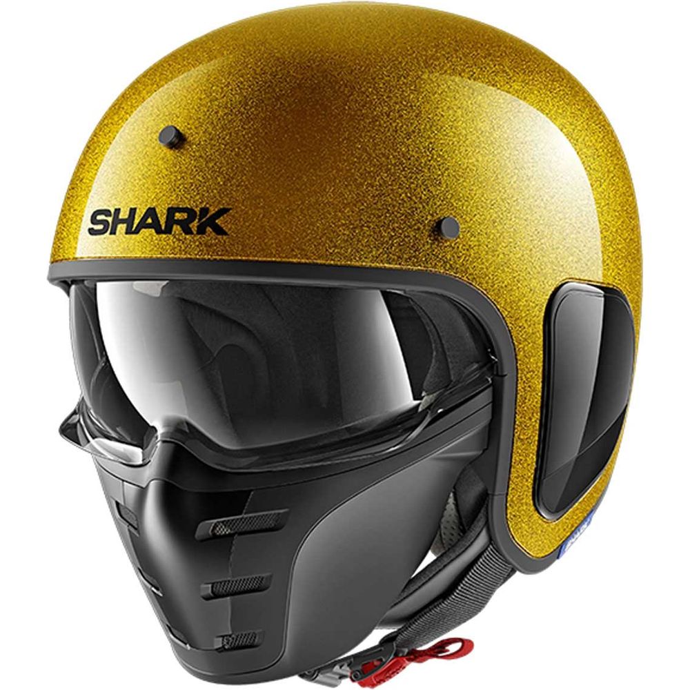 Shark S Drak Blank Glitter GGX Open Face Helmet