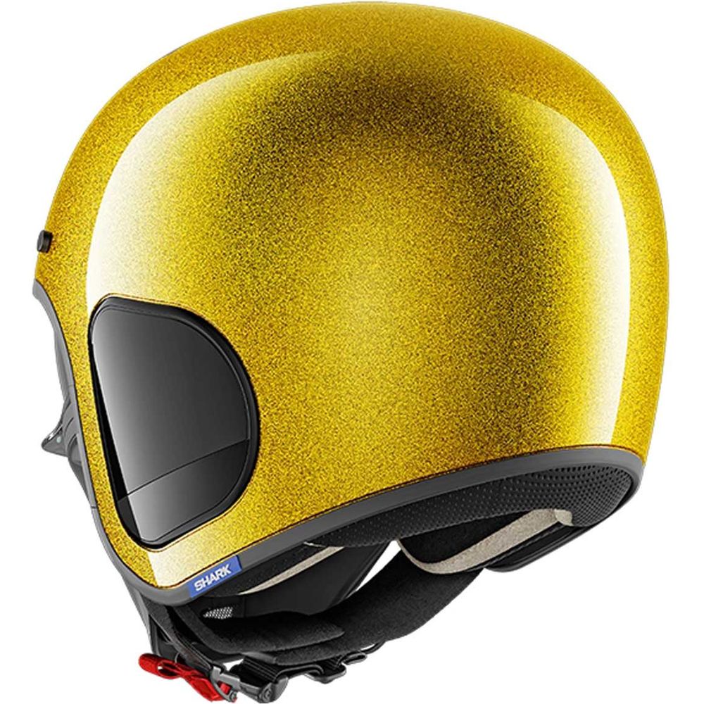 Shark S Drak Blank Glitter GGX Open Face Helmet - FREE UK Shipping, FREE 365 Day Returns | Moto Central