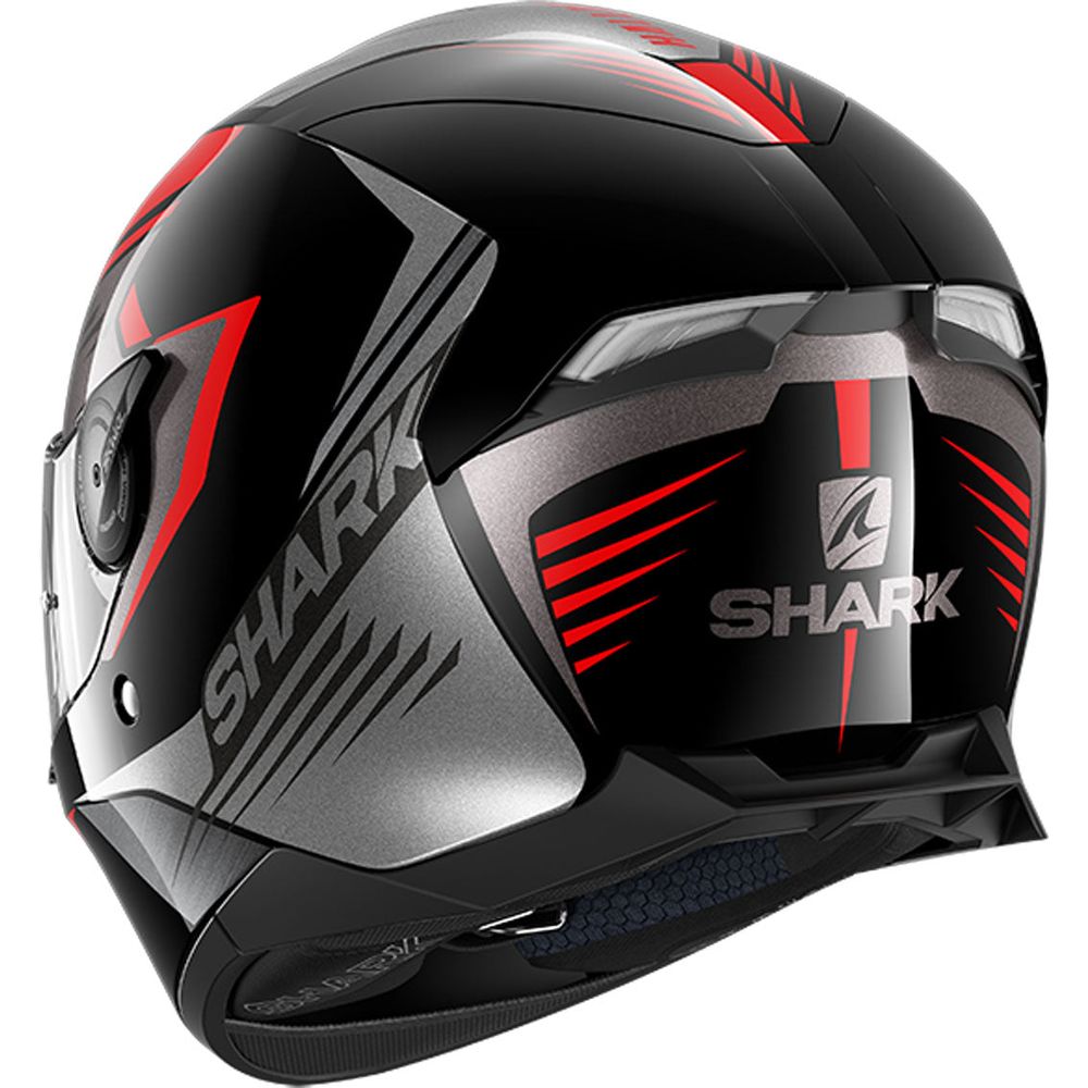 Shark Skwal 2 Hallder Full Face Helmet Black / Red / Anthracite