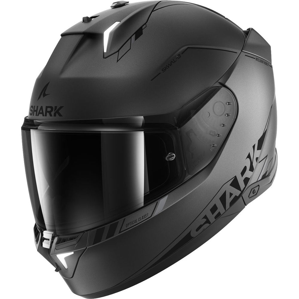 Shark Skwal i3 Full Face Helmet Blank SP Matt Anthracite / Black / Silver