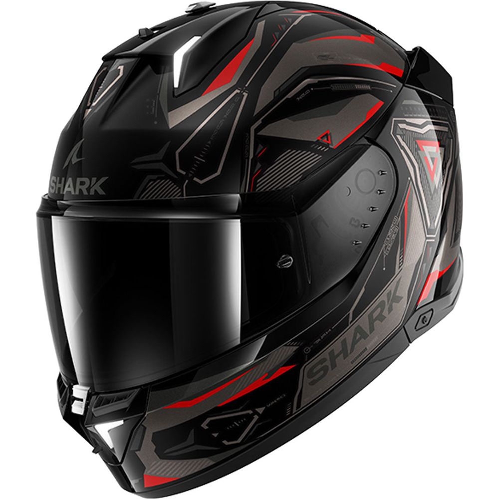 Shark Skwal i3 Full Face Helmet Linik Black / Anthracite / Red