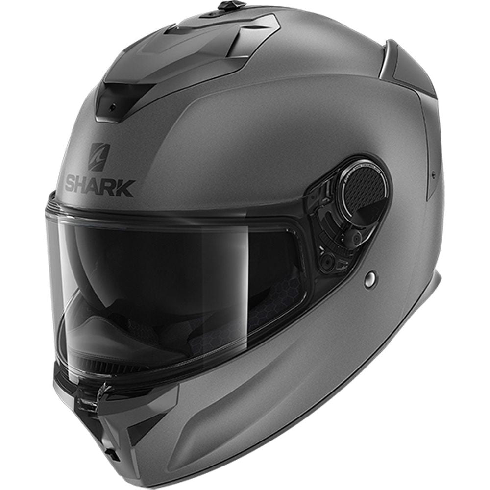 Shark Spartan GT Blank Full Face Helmet Matt Grey