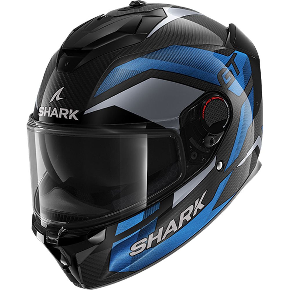 Shark Spartan GT PRO Carbon Full Face Helmet Ritmo Carbon / Blue