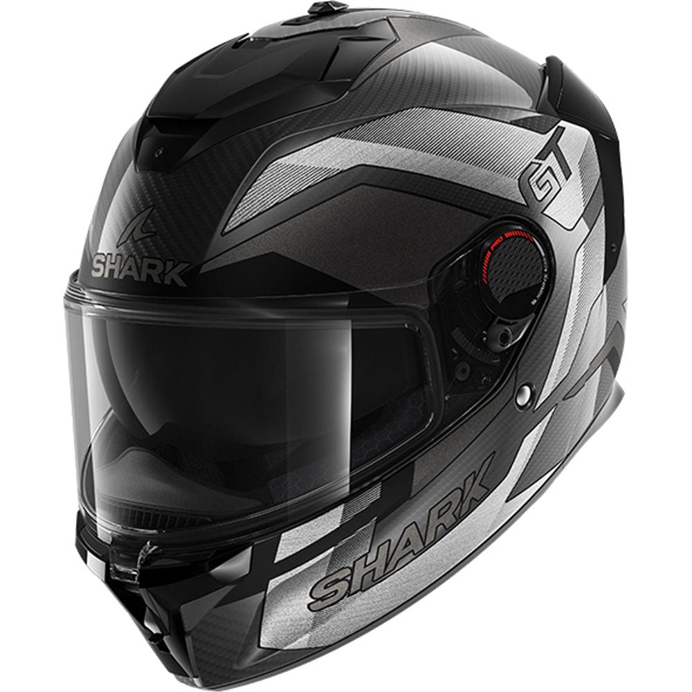 Shark Spartan GT PRO Full Face Helmet Ritmo Carbon / Silver