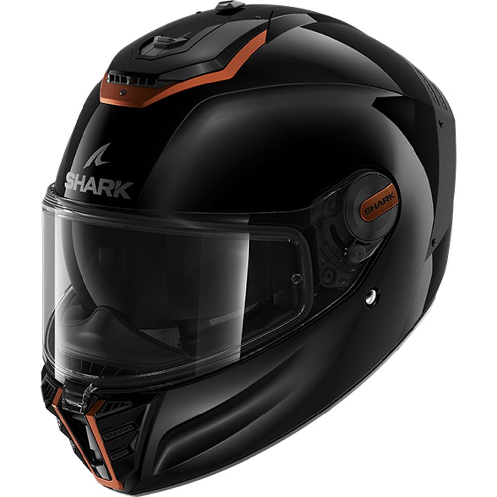 Shark Spartan RS Full Face Helmet Blank SP Black / Copper - FREE UK Shipping, FREE 365 Day Returns | Moto Central